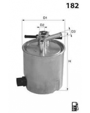 M637 - Filtre à gasoil