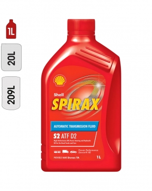 Huile Transmission SHELL SPIRAX S2 ATF D2 1L