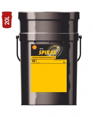 Huile Multifonctionnelle SHELL SPIRAX S3 T 15W40 20L