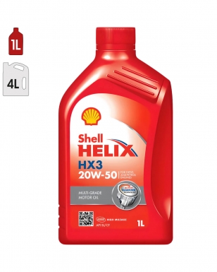 Huile Moteur SHELL HELIX HX3 20W50 1L