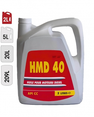 Huile Moteur HMD 40 2L