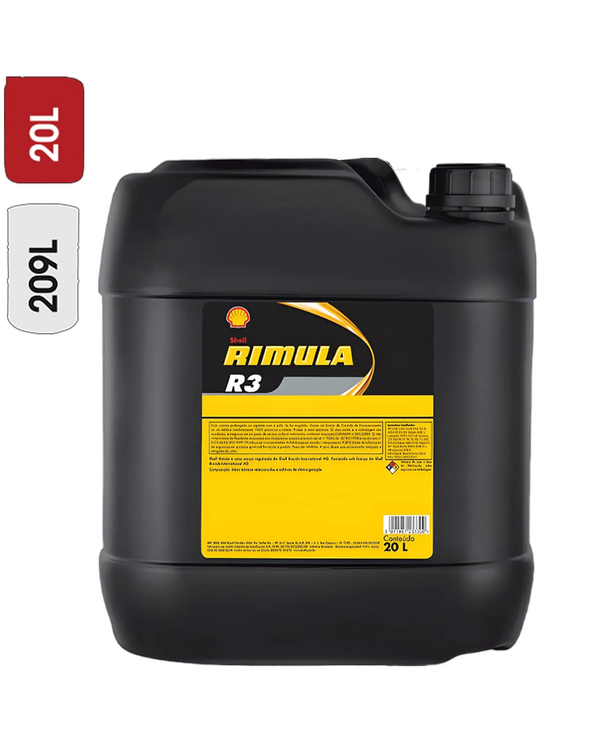 Huile Moteur SHELL RIMULA R3 10W 20L