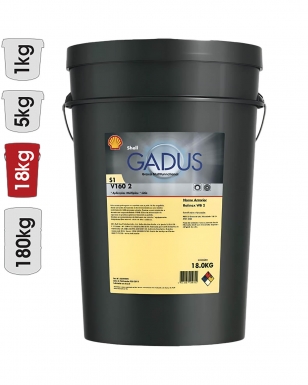 Graisse SHELL GADUS S1 V160 2 18KG