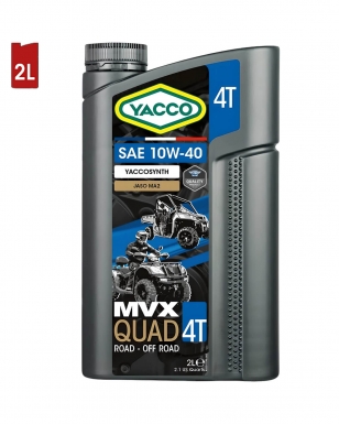 Huile Moteur YACCO MVX QUAD 4 10W40 2L