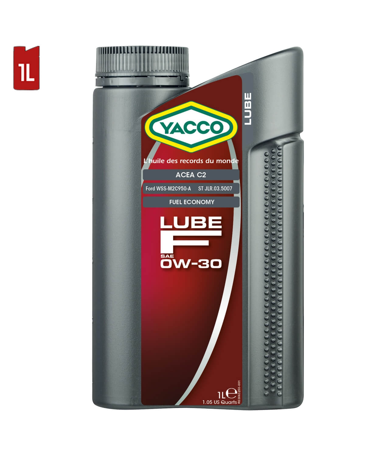 Huile Moteur YACCO LUBE F 0W30 C2 1L