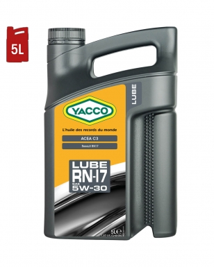 Huile Moteur YACCO LUBE RN17 5W30 C3 5L