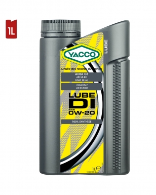 Huile Moteur YACCO LUBE DI 0W20 C5 1L