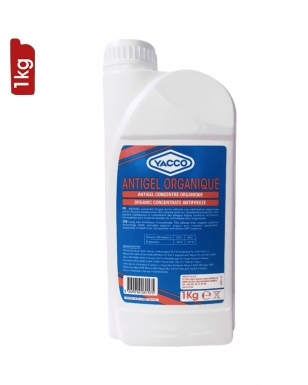 Liquide Refroidissement YACCO ANTIGEL ORGANIQUE 1KG