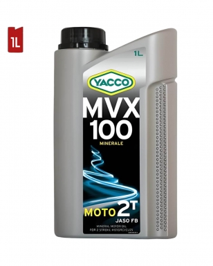 Huile Moteur YACCO MVX 100 2T 1L
