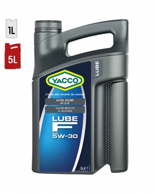 Huile Moteur YACCO LUBE F 5W30 5L