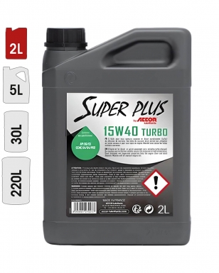 Huile Moteur ACCOR SUPER PLUS 15W40 2L