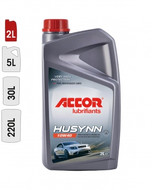 Huile Moteur ACCOR HUSYNN 10W40 2L