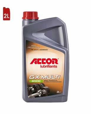 Huile Transmission ACCOR GX MULTI 80W90 2L