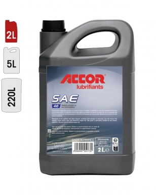 Huile Moteur ACCOR SAE 40 2L