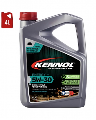Huile Moteur KENNOL ENERGY+ 5W30 4L