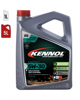 Huile Moteur KENNOL ENERGY 5W30 A5/B5 5L