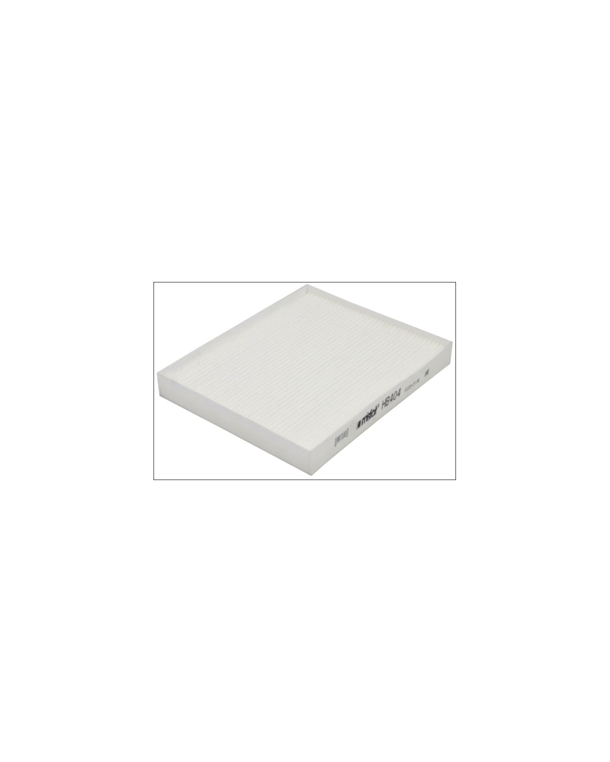 HB404 - Filtre habitacle MISFAT
