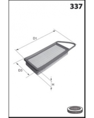 P832 - Filtre à air MISFAT