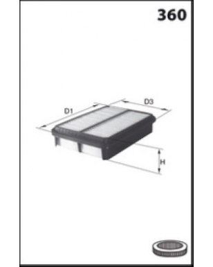 P849- Filtre à air MISFAT