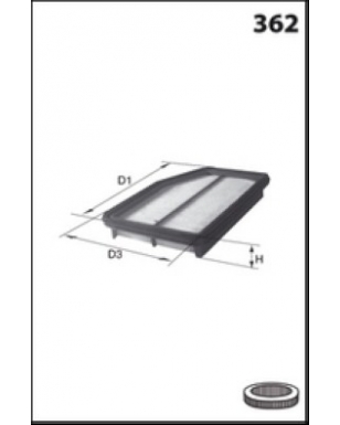 P883- Filtre à air MISFAT