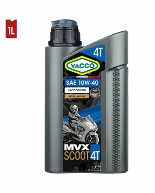 Huile Moteur YACCO MVX SCOOT 4 10W40