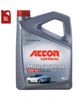 Huile Moteur ACCOR MULTI TURBO 20W50