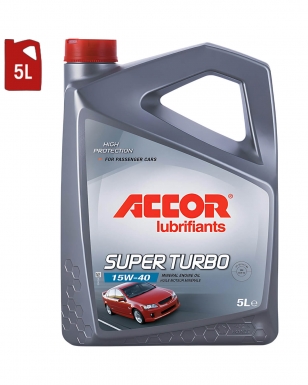 Huile Moteur ACCOR SUPER TURBO 15W40 5L