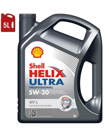 Huile Moteur SHELL Helix Ultra PRO AV-L 5W30 5L